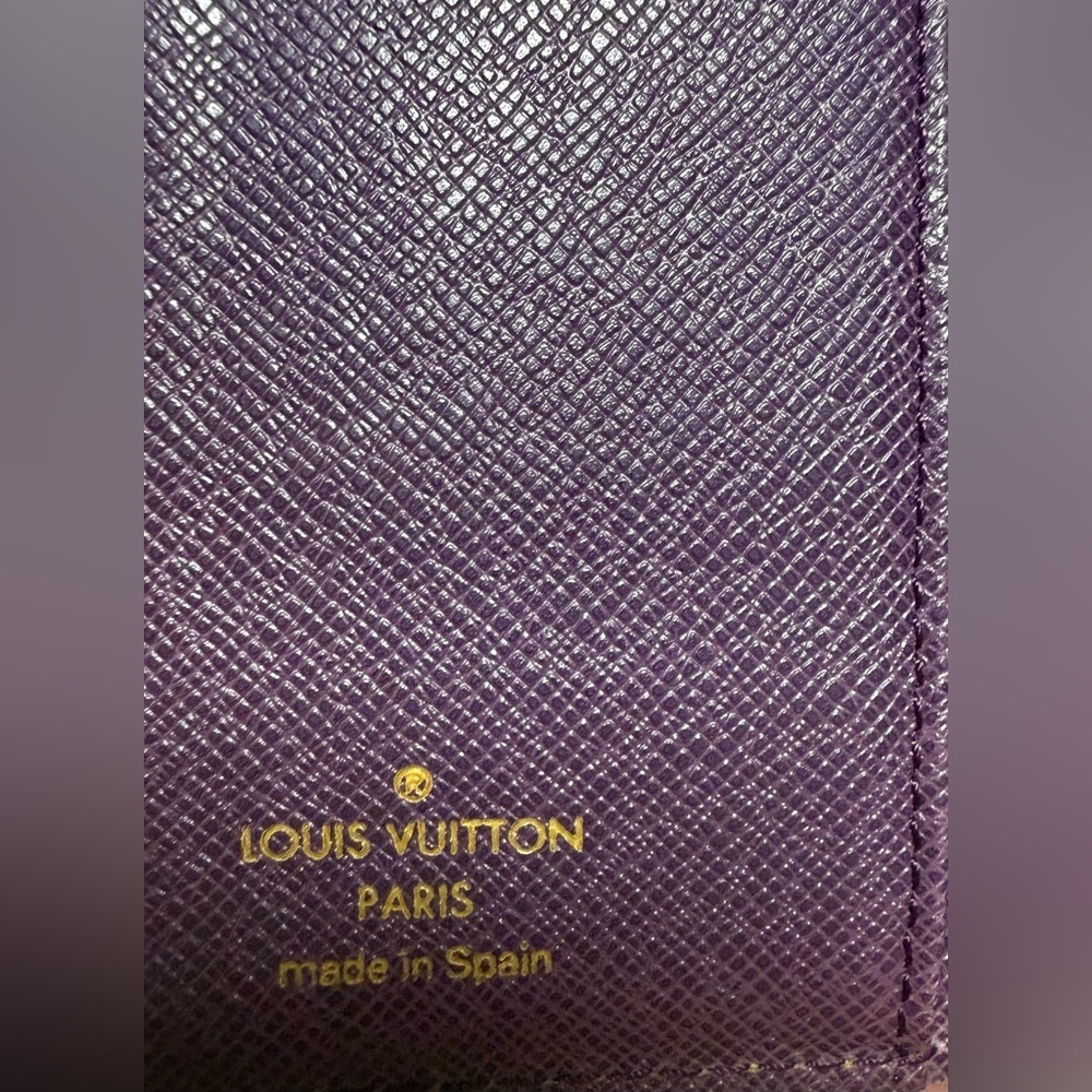 Louis Vuitton small (PM) ring agenda cover in yellow Epi leather - Picture 5 of 12